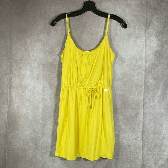 Guess Dresses & Skirts - GUESS | Bright Yellow Mini Tank Top Dress | Size XS